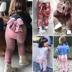 Fashion Toddler Kids Baby Girls Bowknot Bottoms