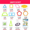 New 180pcs Mini Magnetic Designer Construction