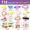 114pcs To 196PCS Magnetic Blocks Magnetic