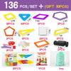 114pcs To 196PCS Magnetic Blocks Magnetic