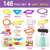 114pcs To 196PCS Magnetic Blocks Magnetic