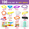 114pcs To 196PCS Magnetic Blocks Magnetic