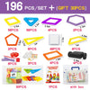 114pcs To 196PCS Magnetic Blocks Magnetic