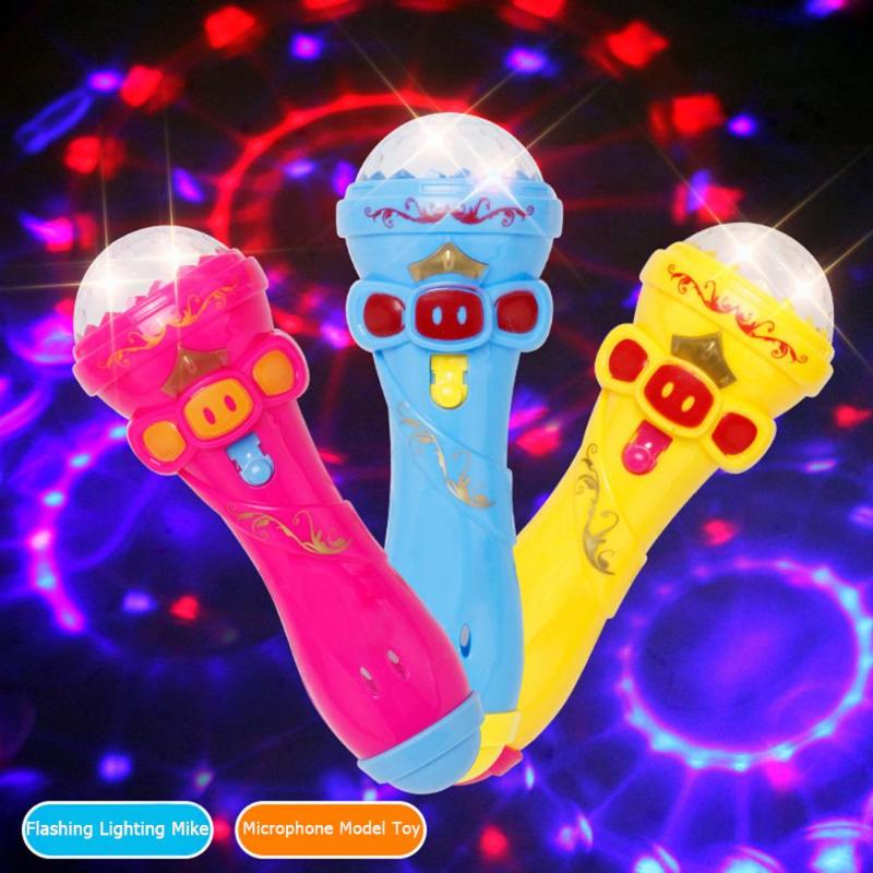 Flashing Projector Microphone Model Lighting